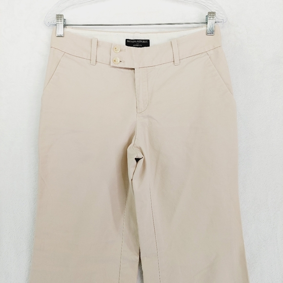Banana Republic Beige Tan Jackson Fit Straight Leg Pants P6568 - Picture 3 of 8